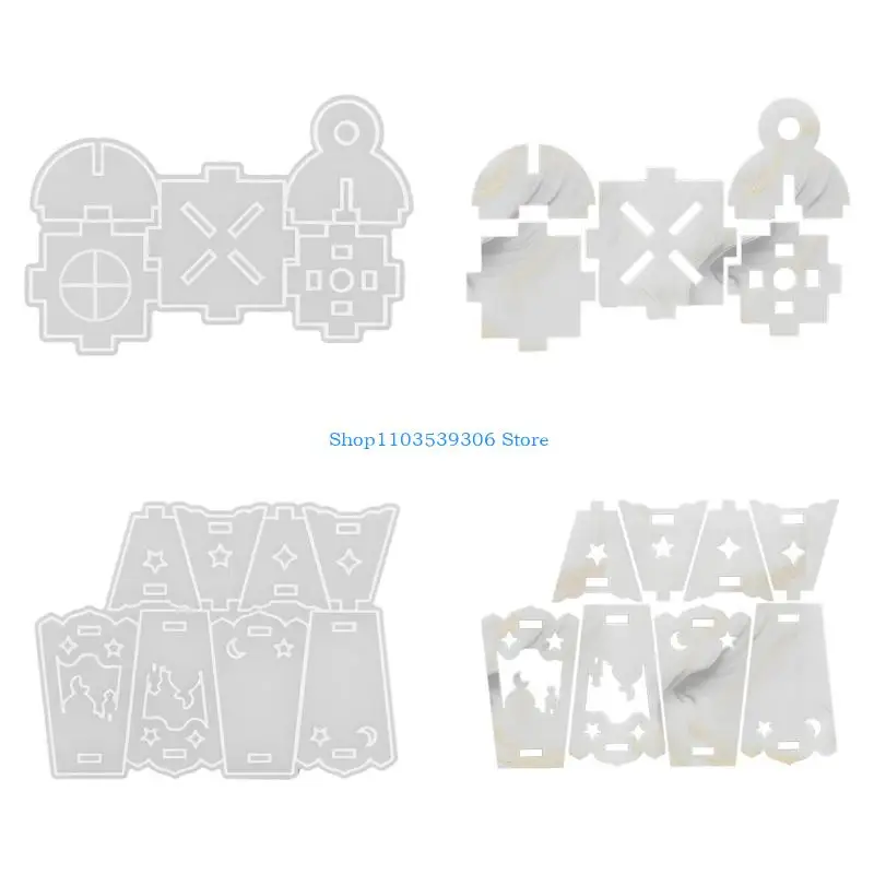 

400A Lantern Silicone Casting Mould for Craft and Decorative Projects