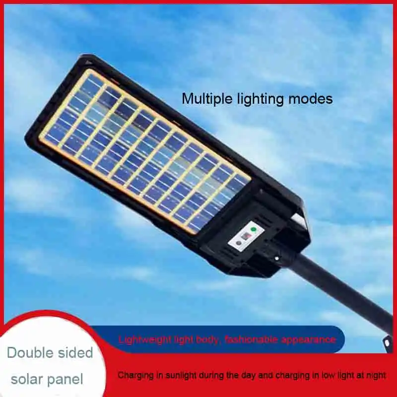 Super Bright Solar Powered Remote Control Waterproof Outdoor High Performance Road Lamp All In One Solar Powered Led Streetlight