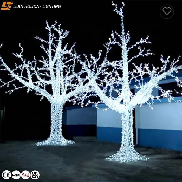 Christmas decorations customized IP65 smart LED motif tree lights for festival decoration