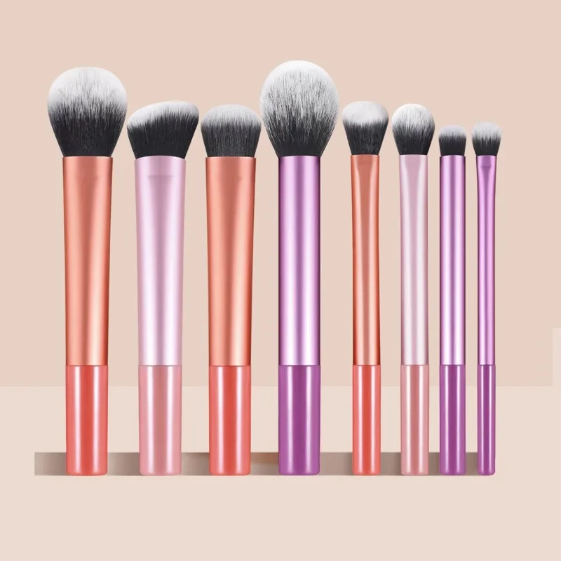 6/7/8/12pcs Set Professional Makeup Brushes Set Soft Easy To Clean Foundation Powder Contour Blush Eye Shadow Beauty Cosmetic