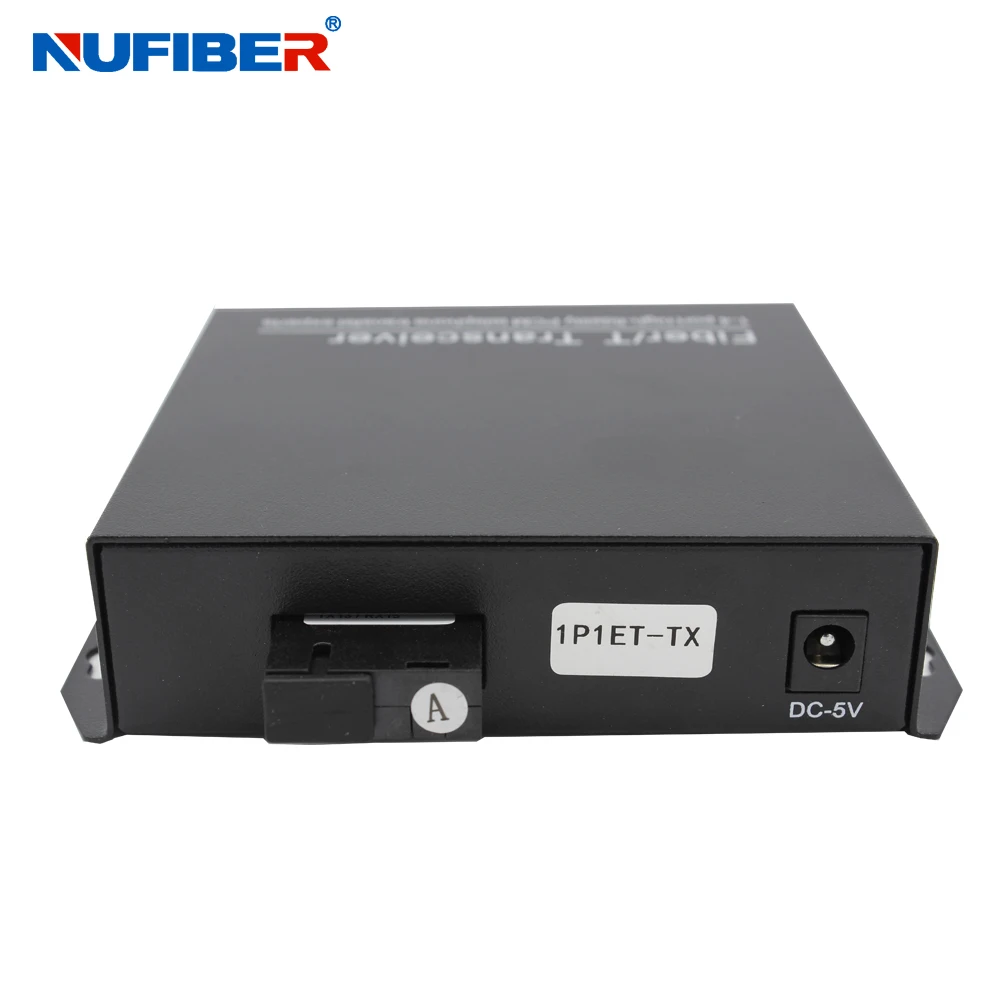 High Quality 1Port 10/100M LAN Port 4Port RJ11 Telephone Single Mode Single Fiber 20km Network Fiber Optic Media Converter