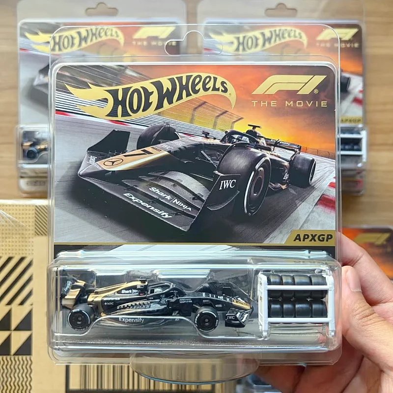 

New Hot Wheels RLC F1 The Movie APX GP Racing Team Formula 1 Racing Car Removable Wheels 1:64 Diecast Car Model Collectible Toy