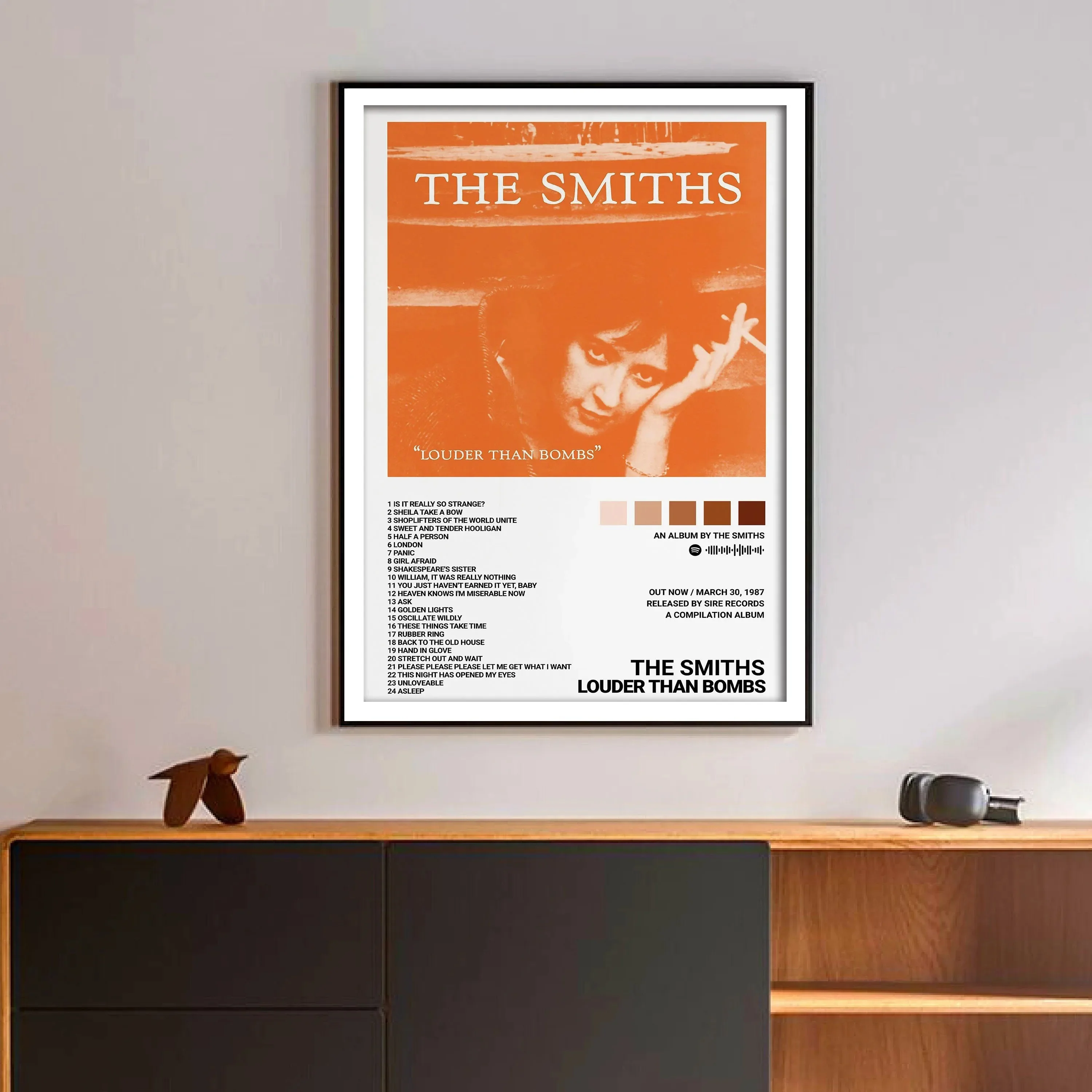 The Smiths Classics ألبوم موسيقى الروك يغطي الفن ديكور جدران المنزل صور لغرفة بار قماش اللوحة طباعة الملصقات هدية