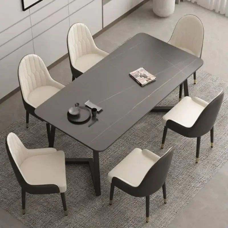 

Office Study Dining Tables Square Italian Event Salon Restaurant Dining Tables Kitchen Modern Mesa De Comedor Home Furniture