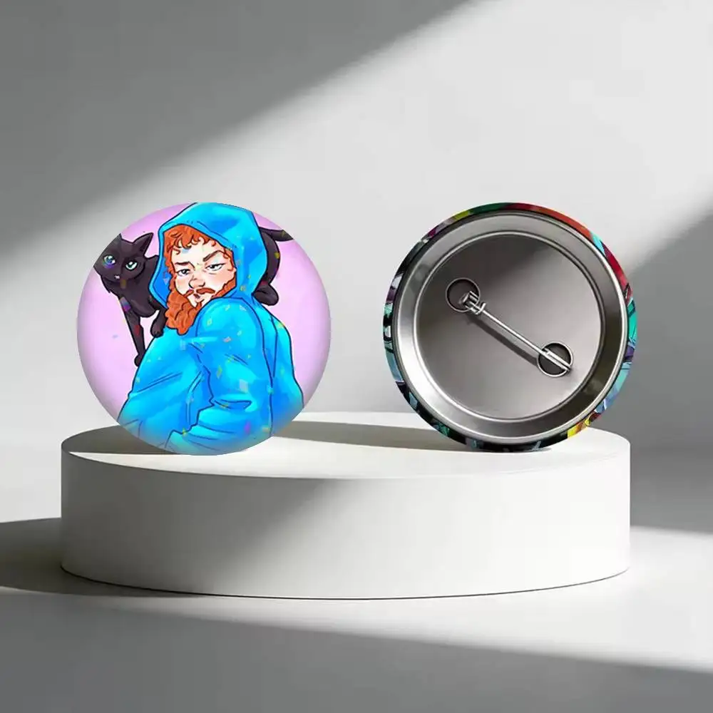 Twitch Game CaseOh 25mm 32mm 44mm 58mm 75mm Brooches Badges Pins for Accessories Gift