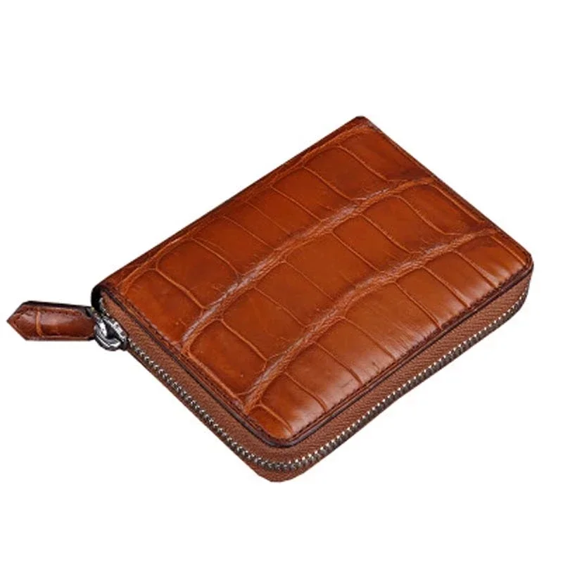 

ourui New leather purse men crocodile wallet