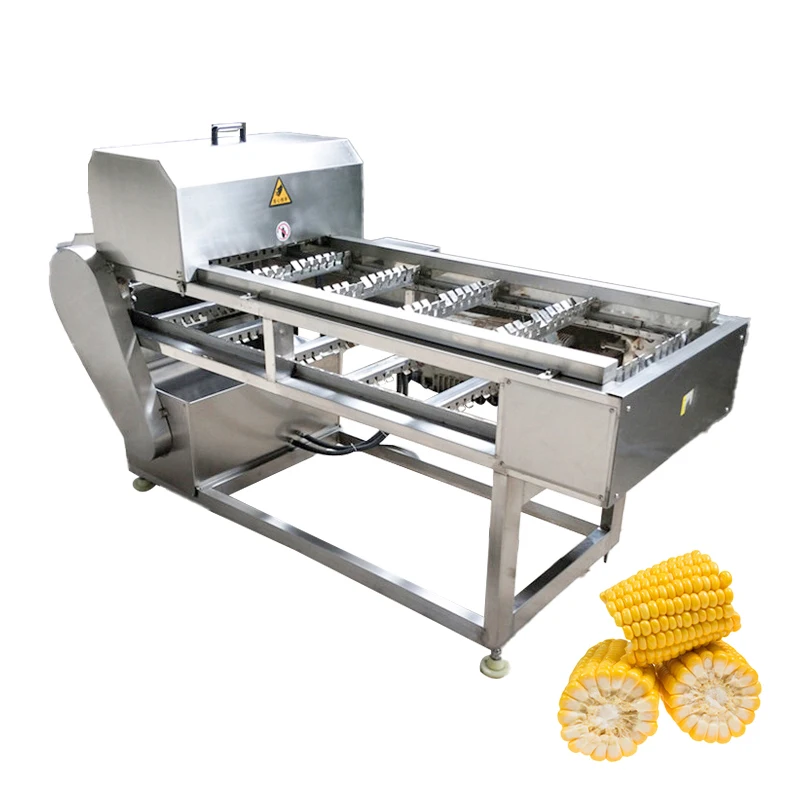 Customized Cob Cut Cutting Head and Tailing Machine Automatic Sweet Corn Kernel Cutter