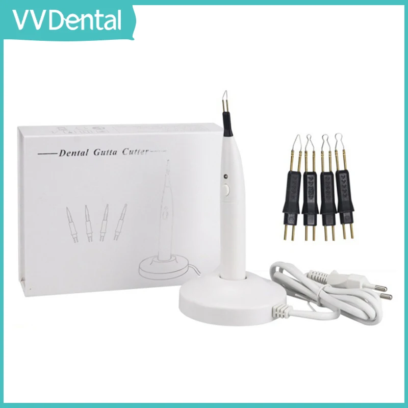 VVDental Dental Gutta Percha Cutting With 4 Tips Tooth And Gum Cutter Teeth Whitening Oral Hygiene Dentist Tools