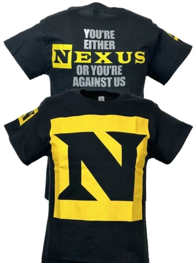 2025 camisetas de gran oferta, camiseta deportiva de lucha libre NEXUS, famosa lucha libre, FANS, ropa de calle para hombre