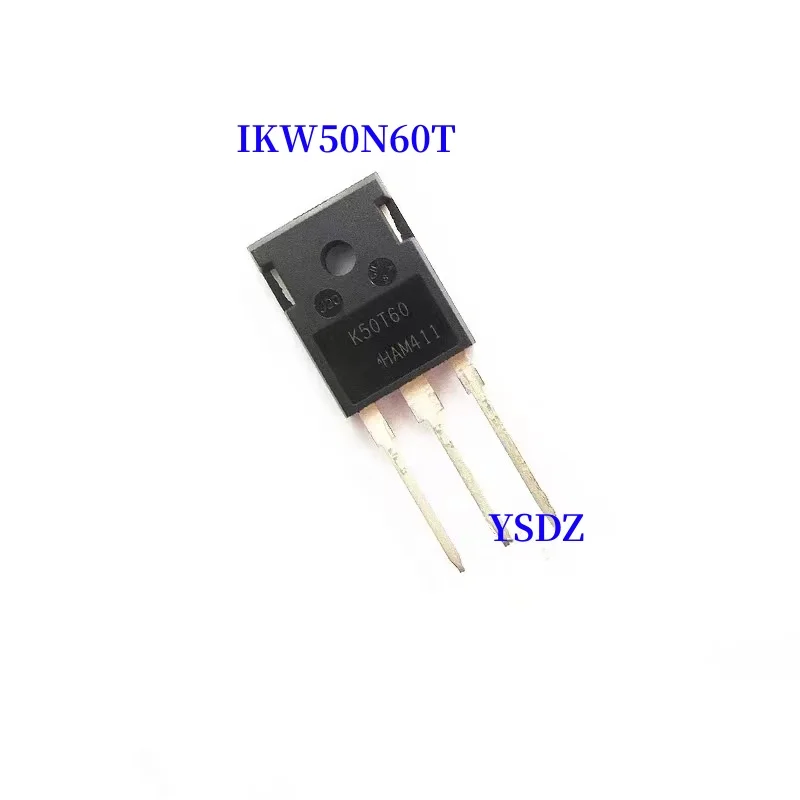 

New Original Import IKW50N60T K50T60 TO-247 50A 600V IGBT triode 10PCS/LOT