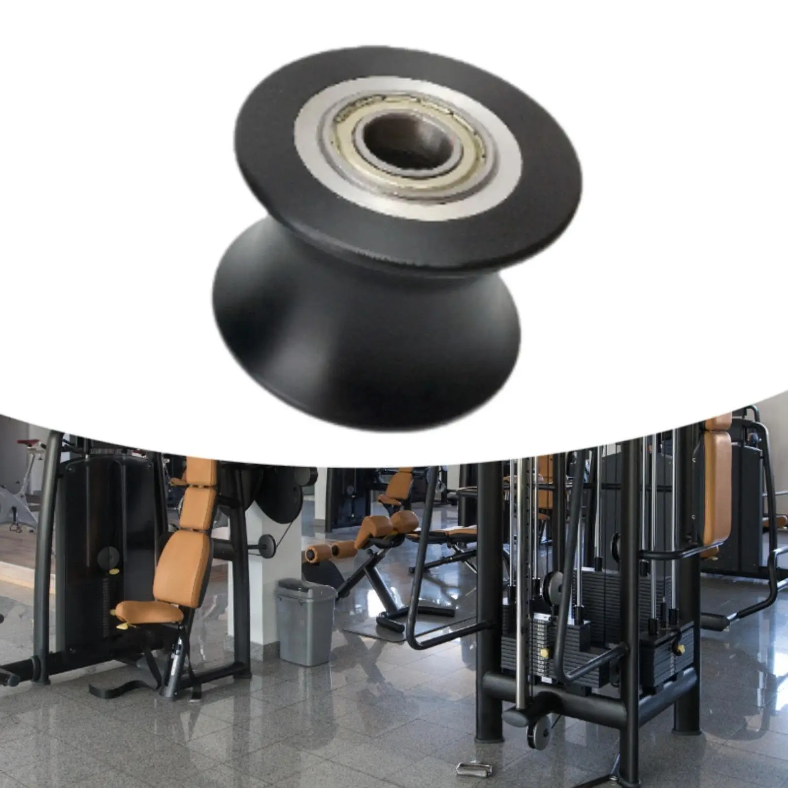 Pieza de repuesto de rueda guía elíptica, equipo de gimnasio, accesorio de máquina de Cable para hombres, entrenamiento de oficina, gimnasio en casa al aire libre