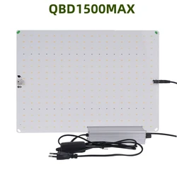 QKWIN-luz de crecimiento de plantas QBD 1500 MAX, tablero cuántico de espectro completo de 150W con interruptor de encendido/apagado de luz roja, envío directo