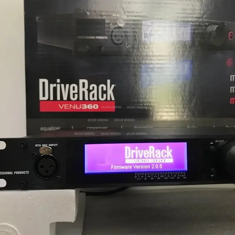 DriveRack VENU360 DSP Digital Karaoke Mixer, Echo Processador De Áudio, Equipamento De Som De Palco Profissional, 3in 6out