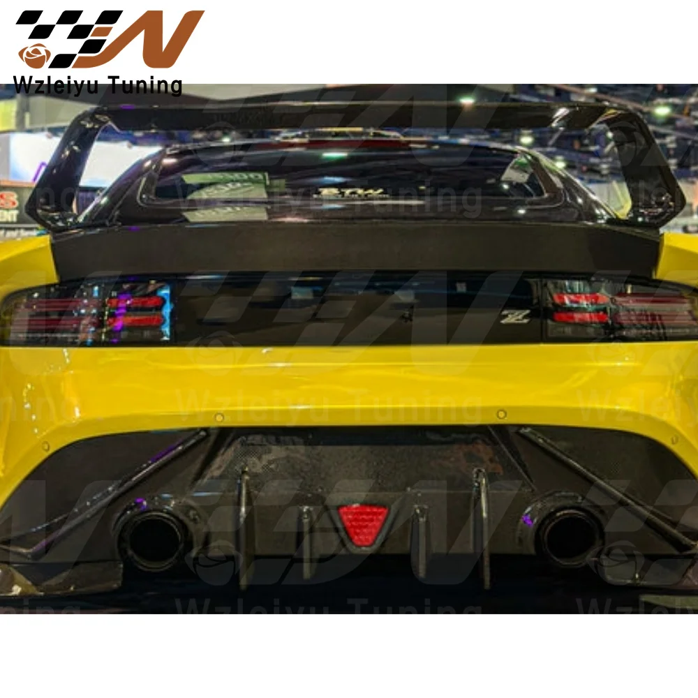 New Style Carbon Fiber Rear Trunk Spoiler GT Wing Fit For Nissan 400Z RZ34 FZ 2023 High Quality Fitment