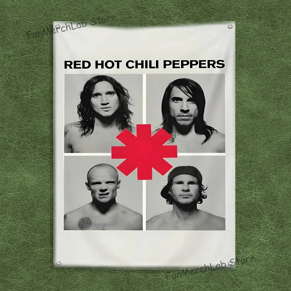 R-Red Hot C-Chili Flag  Banner For Bedroom Outdoor Living Room Restaurant Bar Wall Decor Party