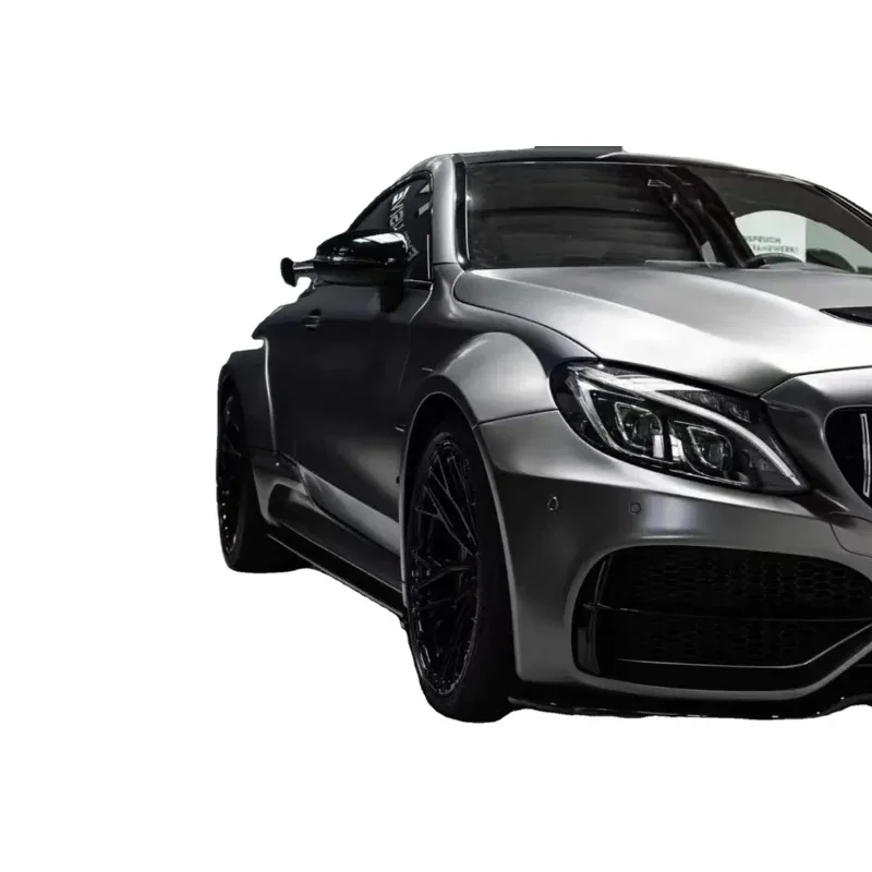 High Quality Hot Selling for W205 C63/C Class Sedan /Coupe Pd Style Carbon Fiber / Frp Wide Body Kit for  2015-On