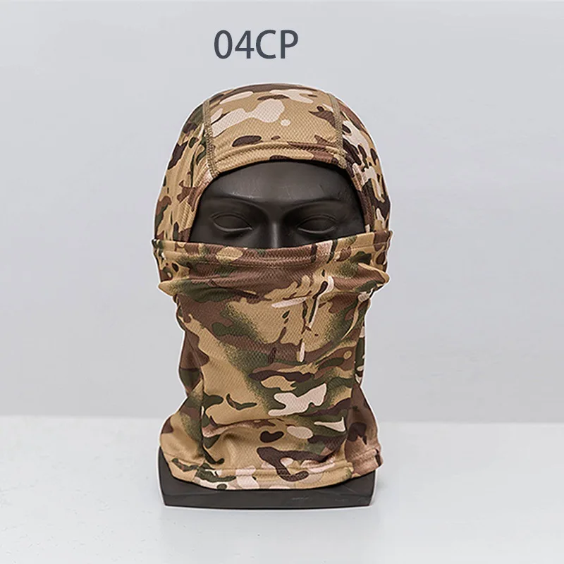 Camouflage Balaclava Full Face Mask Head Gear Sports Hat Hunting Bicycle Cycling  Multicam Bandana Neck Gaiter