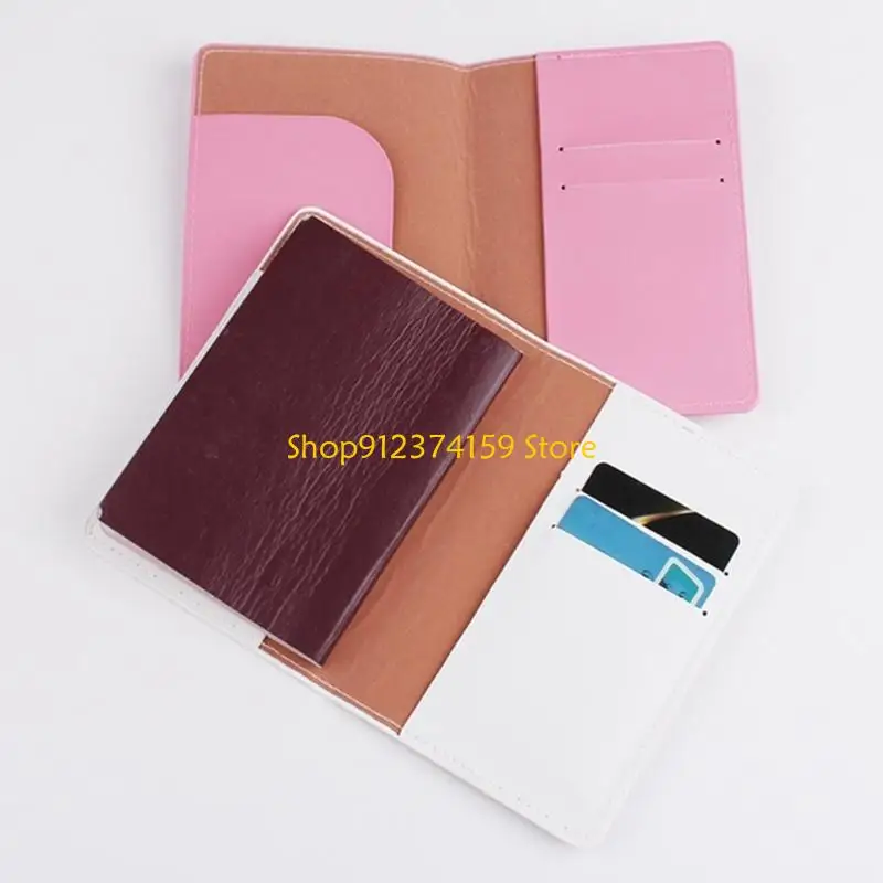 

G5AE PU Leather cover for Women Men Bride Travel Wedding Gift Lover Couple