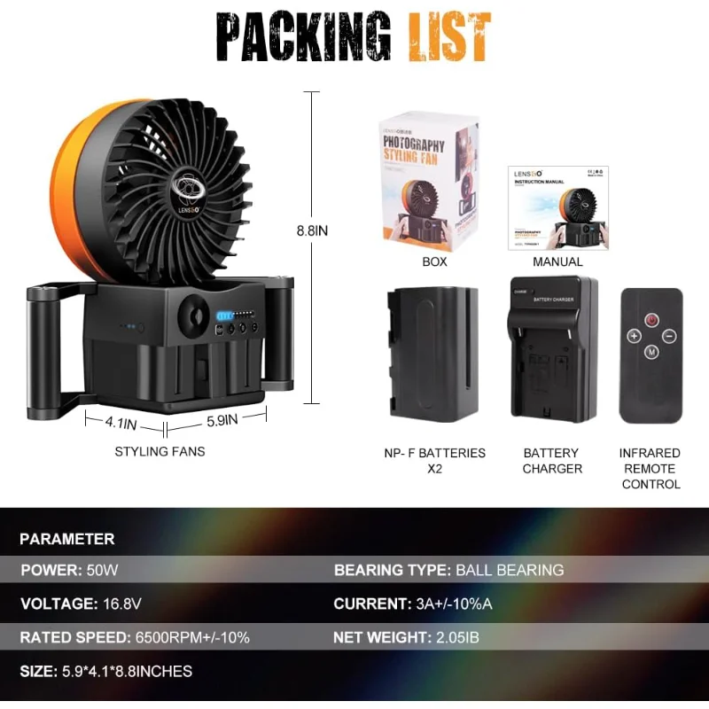 

Powerful Wind Stage Effect with 10 Level Adjustable Wind,for Fashion Portrait Photo Shooting,Weddings,Photography Teams
