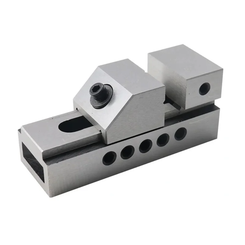 Custom CNC High Precision Modular Parallel Jaw Toolmakers Tool Vises for Milling Machine QKG Clamp Bench Vice Blocks Aluminum