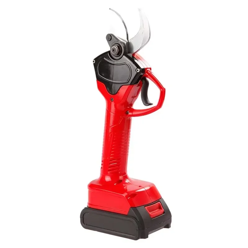 18V Cordless Electric Pruning Shears 840W Motor Industrial Garden Scissors Non Slip Handle Heavy Duty Branch Cutter Tool