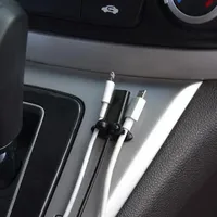 8Pcs Car Wire Cable Holder Multifunctional Tie Clip Fixer Organizer Car Charger Line Clasp High Quality Headphone Cable Clip