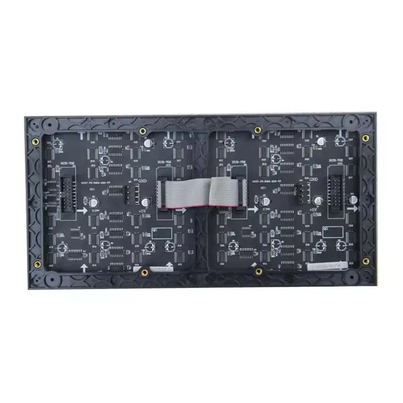 P2 وحدة لوحة شاشة LED 256*128 مللي متر 128*64 بكسل 1/32 مسح داخلي 3in1 SMD كامل اللون P2 وحدة لوحة عرض LED