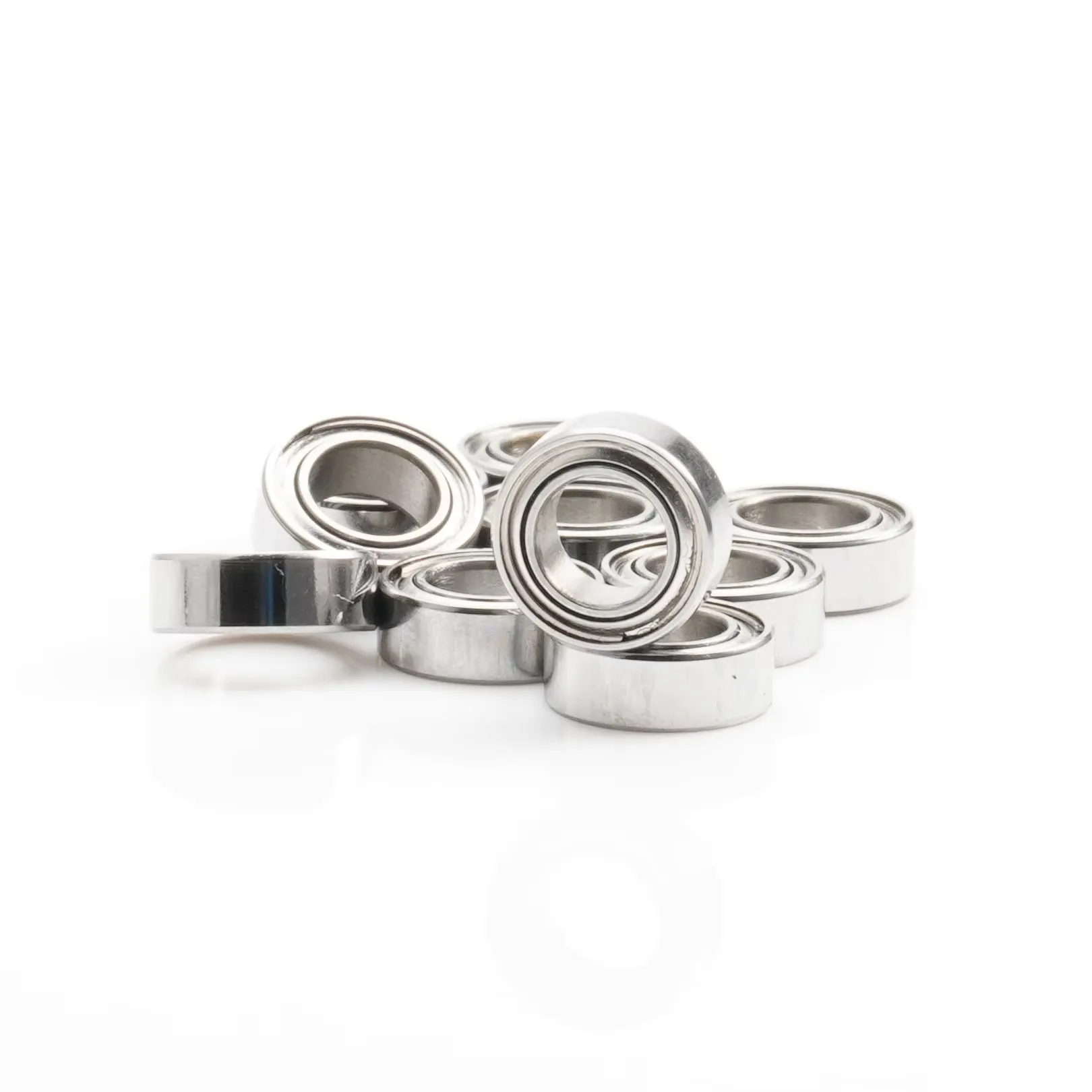 FUSHI MR74 ZZ Bearing 4x7x2.5 mm 10Pcs MR74ZZ MR74RS Handpiece Bearings For Video Card High Speed For Motor