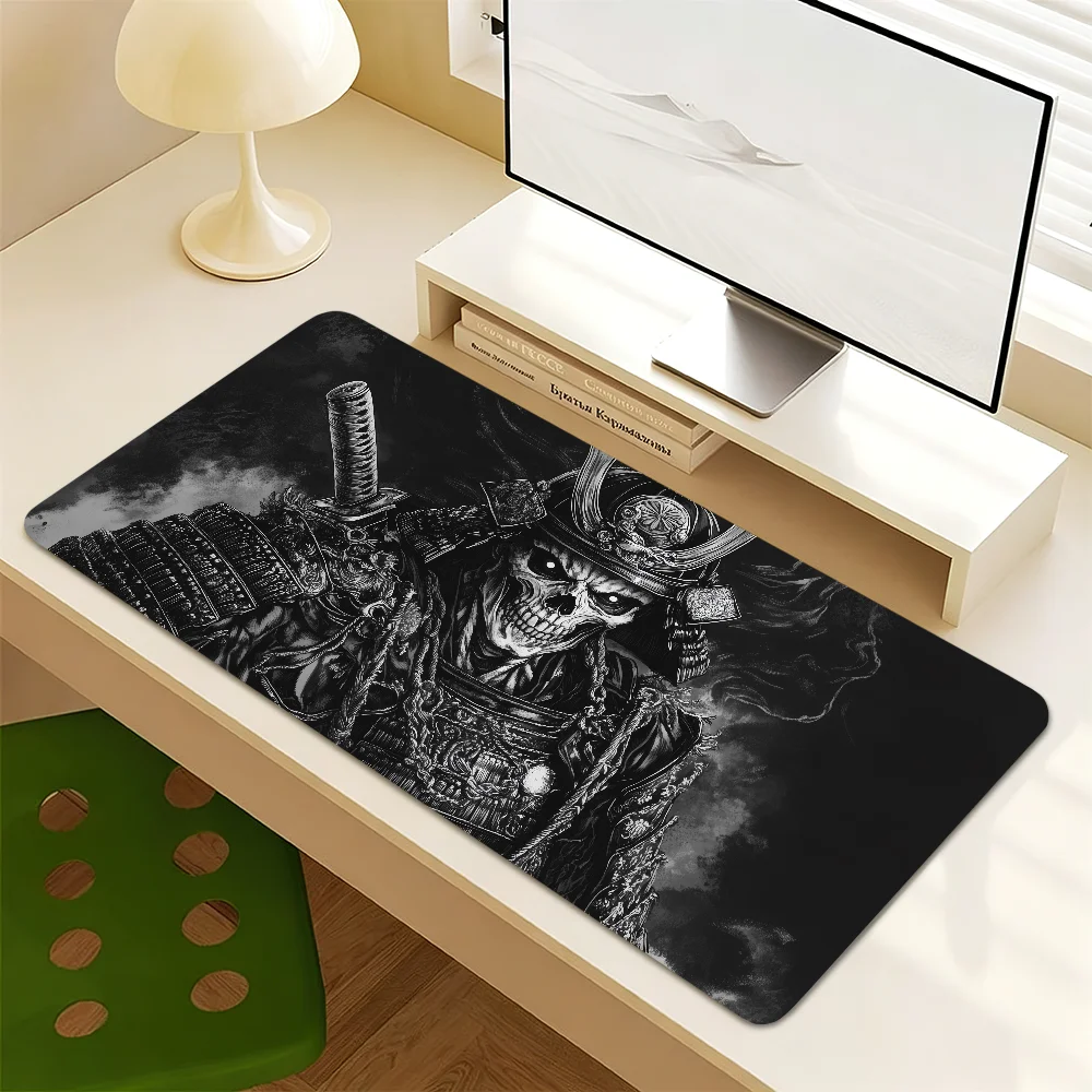Retro Samurai Mouse Pad Non-slip Thickened MousePad Writing Lockedge Office Student Gaming Cushion Large