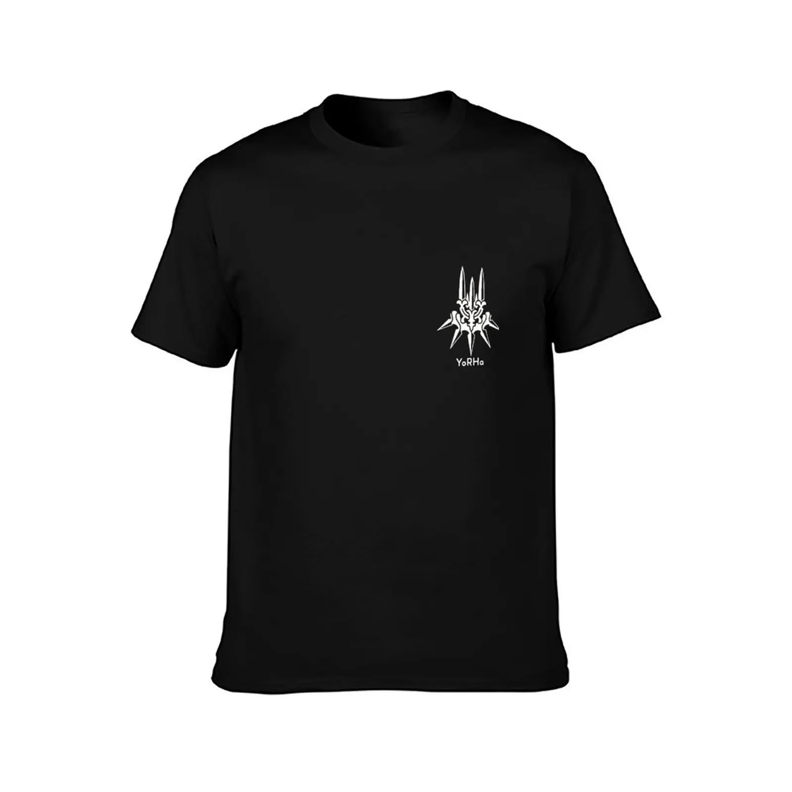 YoRHa Corner Logo/Decal T-Shirt High Quality Durable T-Shirt