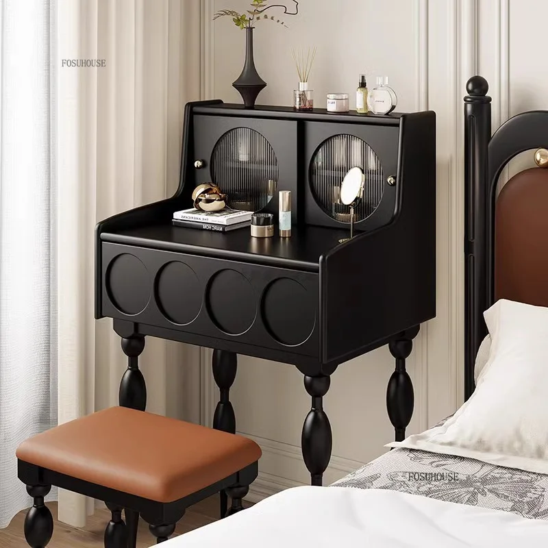 slim fit dress slacks Arno Dressing Table 120cm black white – Superior Furniture Store