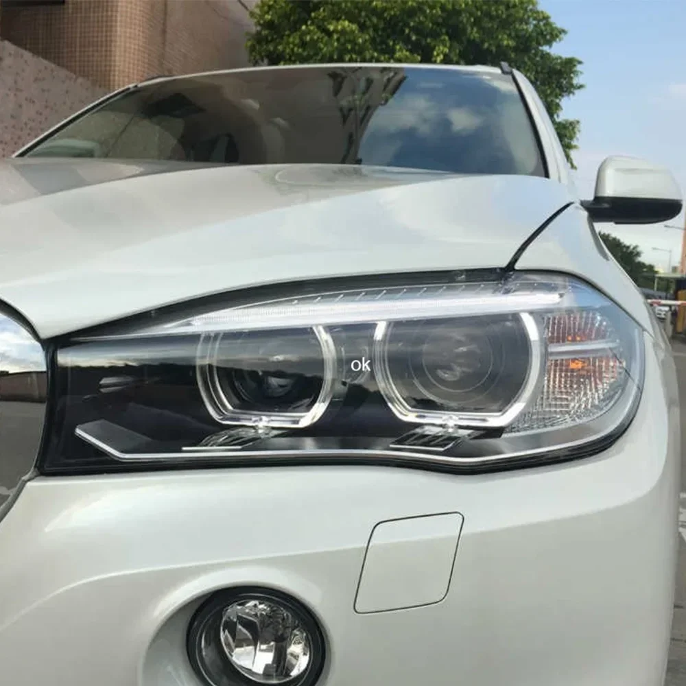 

Замена автомобильных фар для BMW X5 X6 28i 35i 50i F15 2014-2018 светодиодные передние фары в сборе, линзы проектора, аксессуары для инструментов