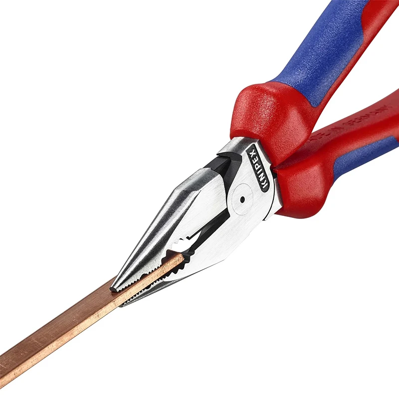 KNIPEX 08 22 185 Needle-Nose Combination Pliers Long Service Life And Stable Tips Exquisite Workmanship Simple Operation