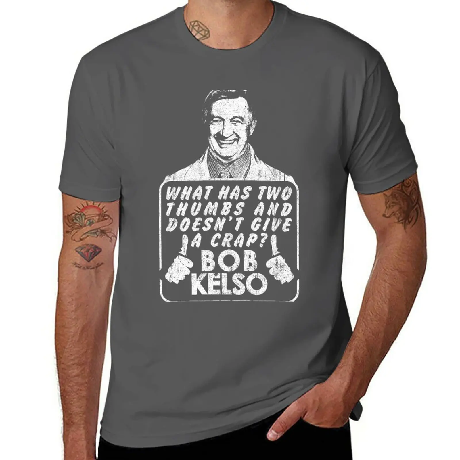 New Bob Kelso T-Shirt boys t shirts plus size t shirts plain t-shirt anime clothes fitted t shirts for men