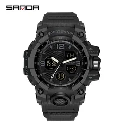 Fashion Sanda Top Men Military Watches G Style White Sport Watch Led Digital 50m Waterproof S Shock Male Clock Relogio Masculino