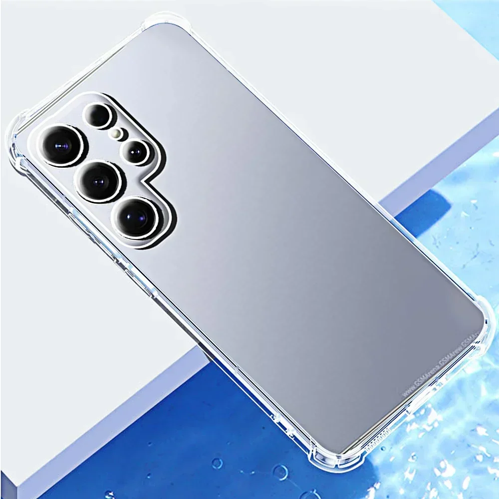 Shockproof Phone Case for Samsung Galaxy s25 ultra S24 FE Transparent Clera Back Covers S24 S23 S22 S21 Plus FE ultra phonecases