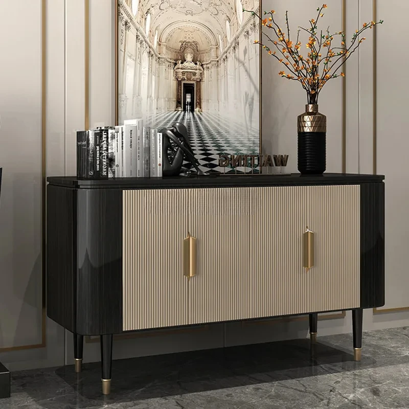 

Американский светлый роскошный входной шкаф, боковой шкаф для украшения стен гостиной