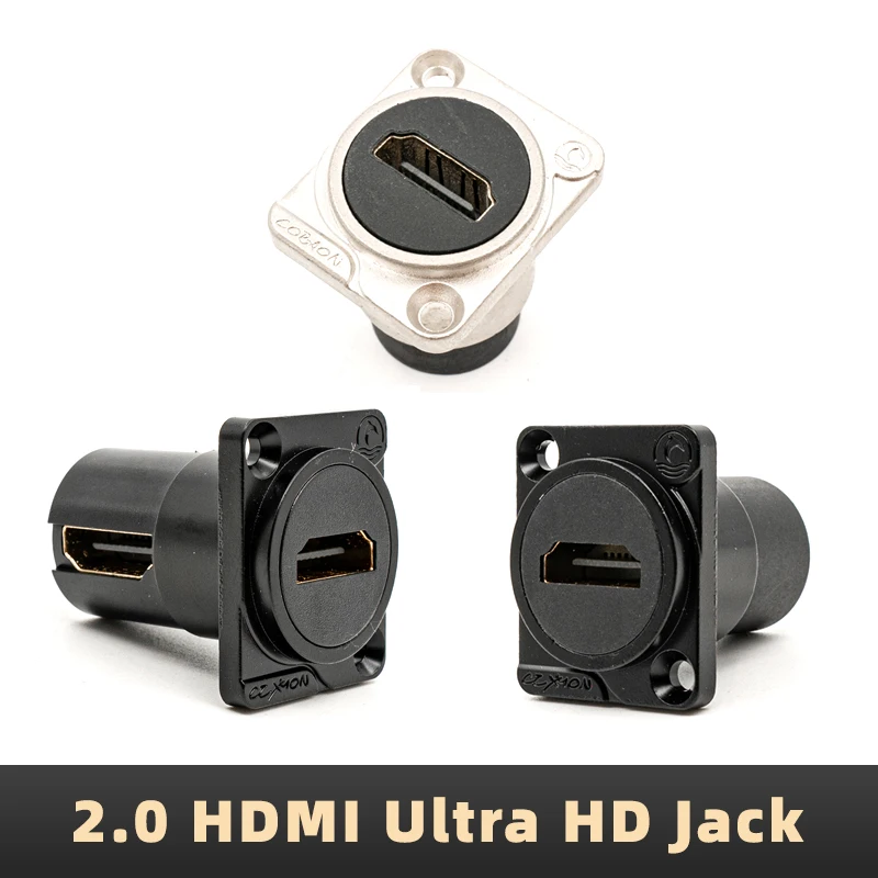 HDMI Multimedia Signal Jack, Ângulo direito, HDMI 2.0, 4K ultra HD Signal Jack