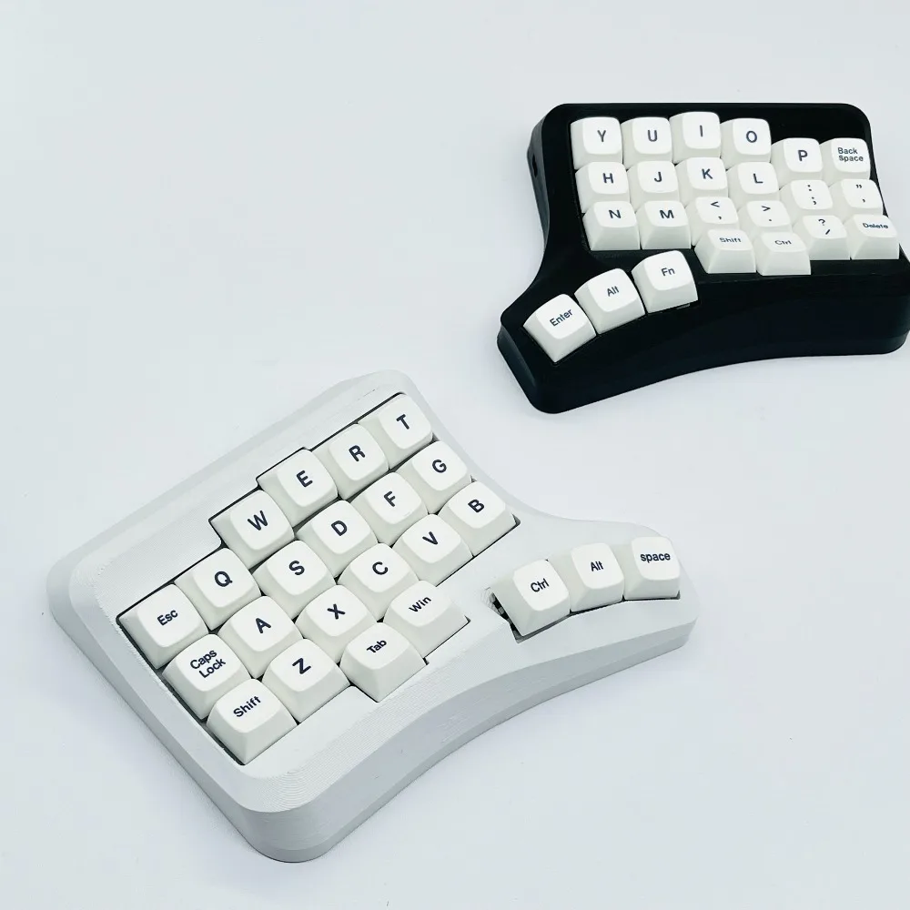 WVELVE Split Mechanical Keyboard 2.4G Long Battery Life Single-Mode Wireless Support VIAL Keyboard Hot-Swap Pc Accessories Gifts