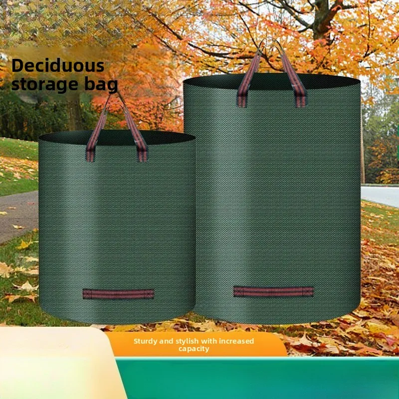 

Fallen Leaf Storage Bag Waterproof Storage Bag Thickened Fallen Leaf Bag Garden Gardening Collection