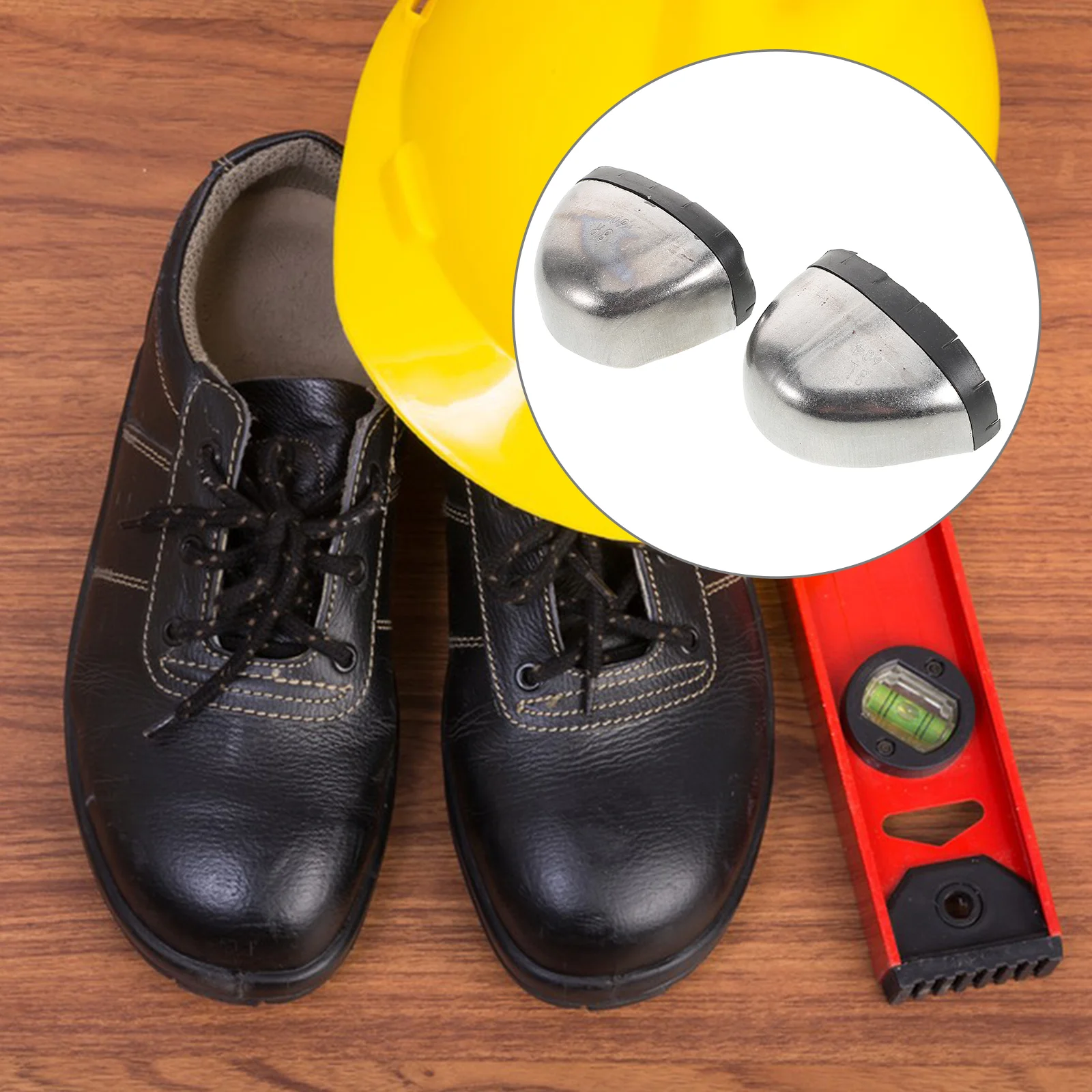 Safety Toe Cap Steel Covers Work Boots Protective Industrial Shoe Toe Guard Men Hazards Impact Boot Cover