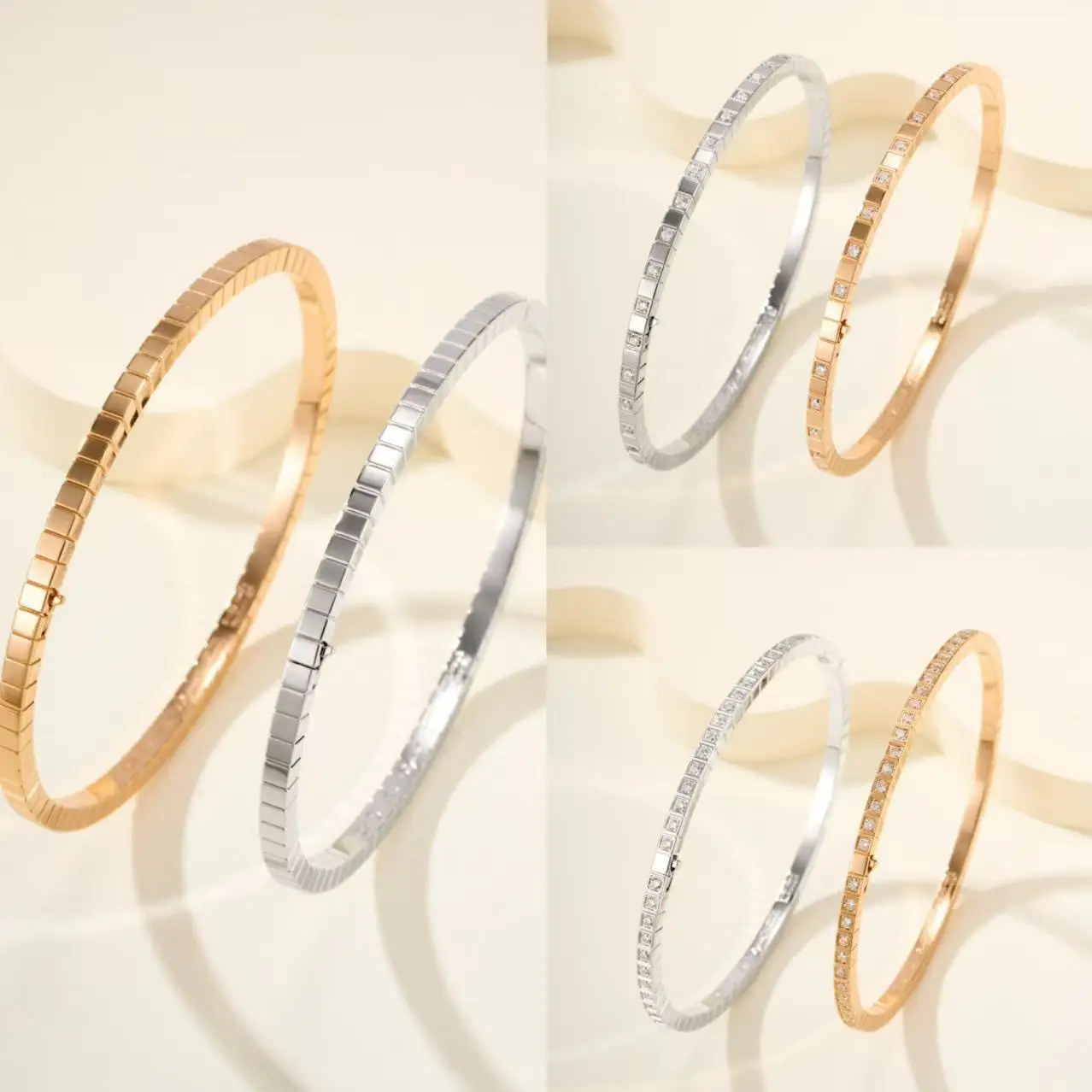 

2025 new Xiao home diamond ice bracelet unique simple light luxury niche bracelet for women exquisite high-quality jewelry gifts