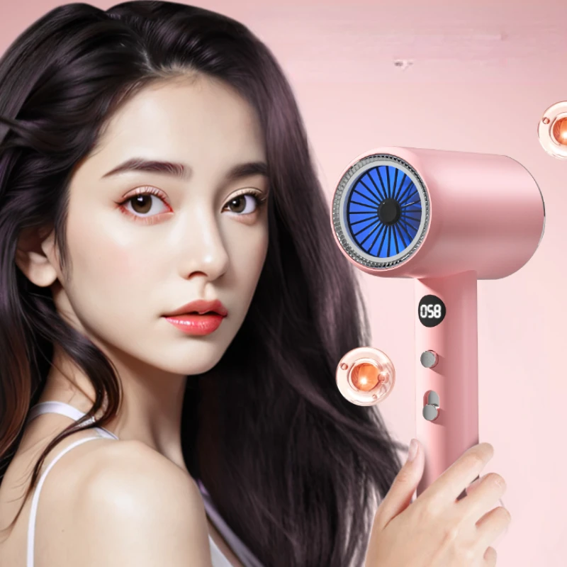 Anion Hair Blow Dryer Does Not Hurt Hair Blowing Combs High-Power Hair Dryer Blue Light Constant Temperature Secadora De Cabello