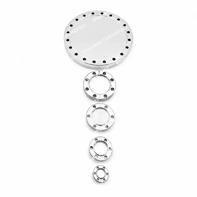 CF vacuum blind plate 304 stainless steel quick loading flange 16 pipe fittings 25 fittings 35 knife edge 50 fixed 63 bolt