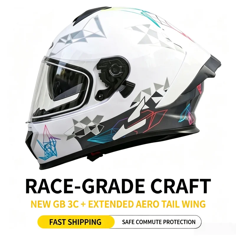 Modular Flip‑Up Motorcycle Helmet Dual Visor 3C DOT Certified Bluetooth‑Ready Unisex All‑Season ABS Motorbike Helmet