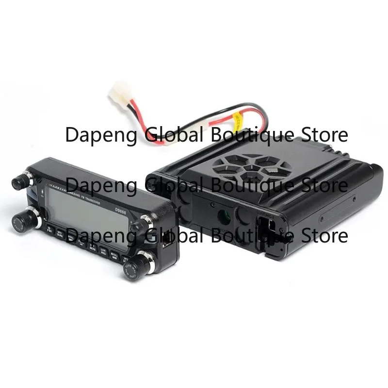 D9000 50W Dual Band Car Walkie Talkie Mobile Radio Panel Separation Aviation Frequency 118-136MHZ AM UHF VHF HAM Radio