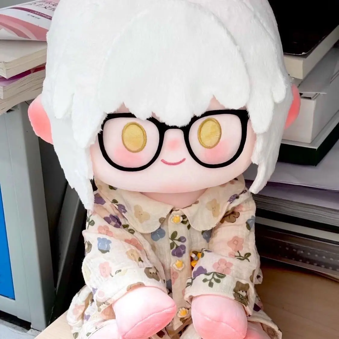 40 CM Anime Gioco Cielo: Bambini della Luce Uccello Bianco Cosplay Peluche Corpo della Bambola Kawaii Dress-up Bambola di Cotone Vestiti Giocattoli Regali per Bambini