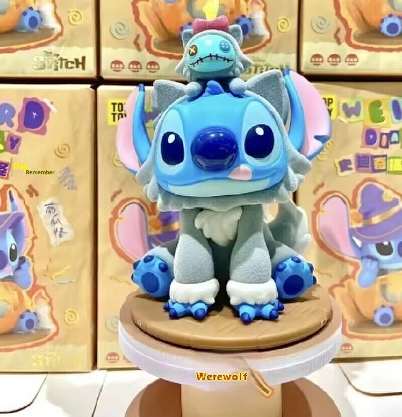 

Stitch Weird Diary Series Blind Box Anime Characterscute And Creative Dolls Trendy Figurines Kawaii Action Dolls Gifts