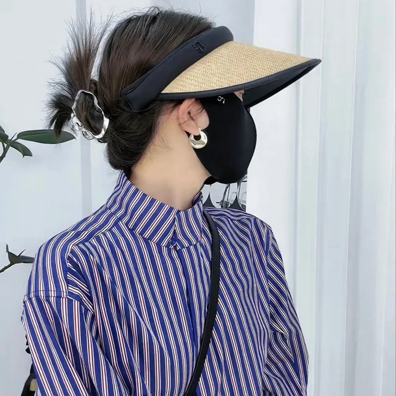 قناع وجه خارجي من الحرير الجليدي واقي من الشمس للنساء والفتيات ، شبكة قابلة للتنفس ، غطاء وجه ، قيادة ، ركوب ، المشي لمسافات طويلة ، الصيد ، الجري ، الرياضة #4