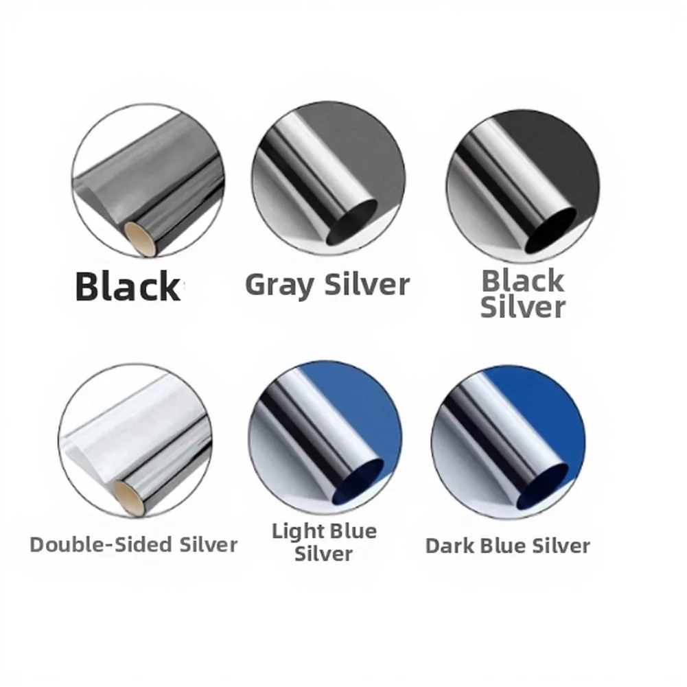 Sunscreen Film for Standard Glass Surfaces Enabling Daytime for exterior Obscuration and Energy Efficient Cooling